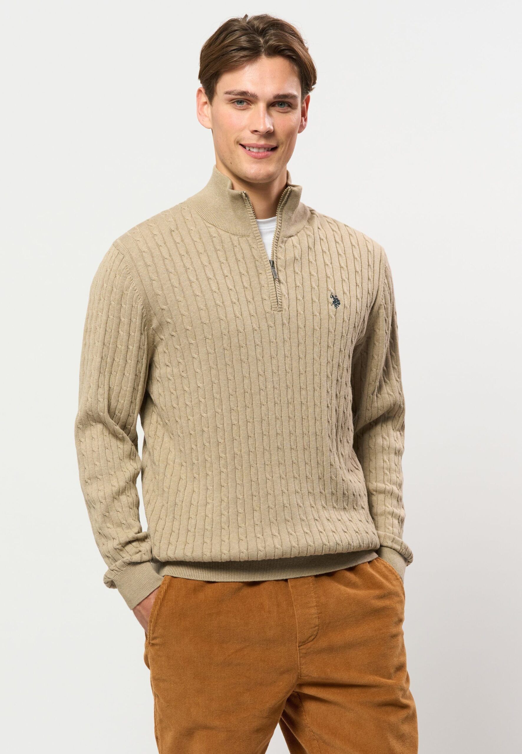 US POLO ROMEO REG CAB HZ USPA M KNIT