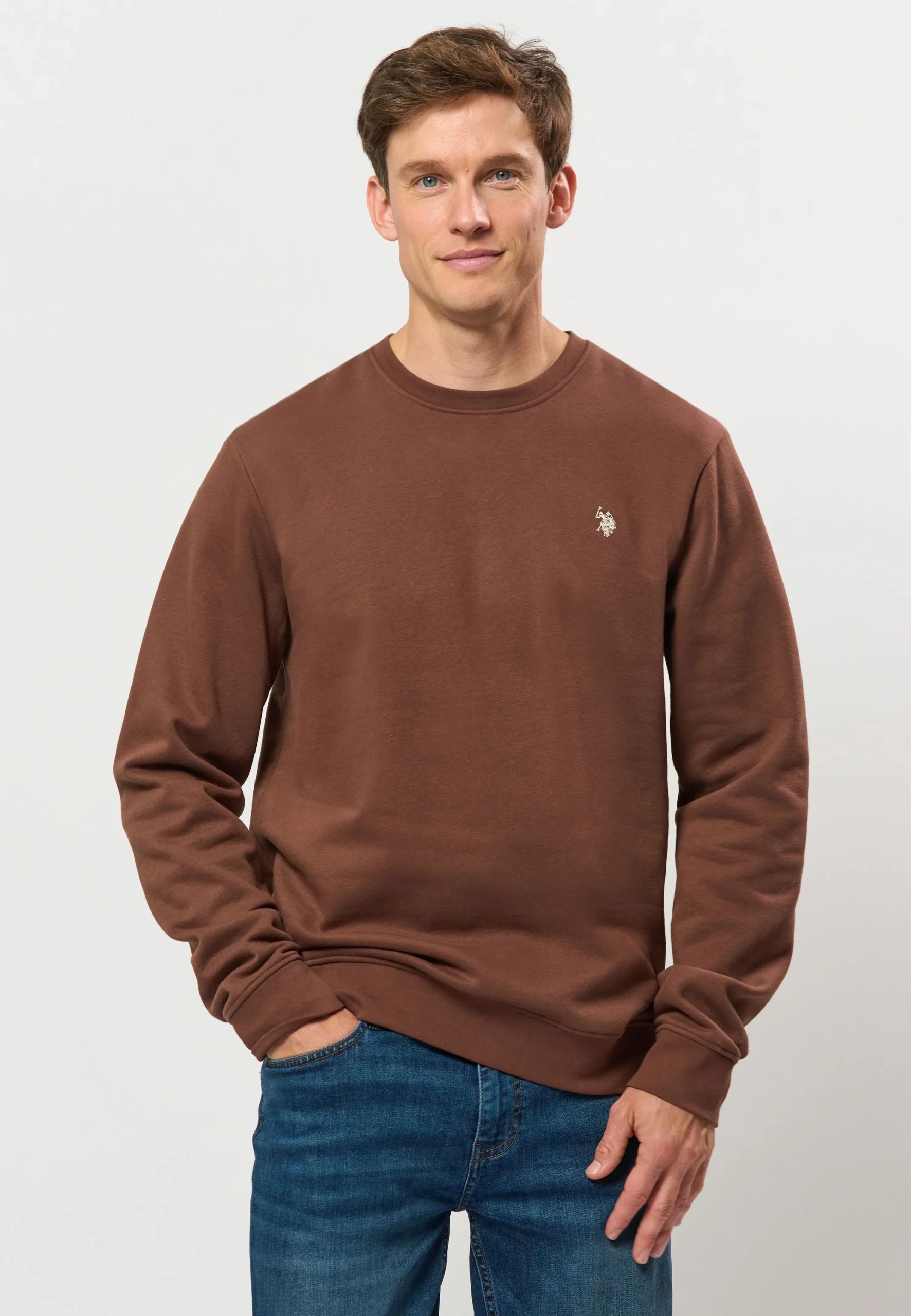 US POLO TAIS REG COT PE USPA M SWEAT