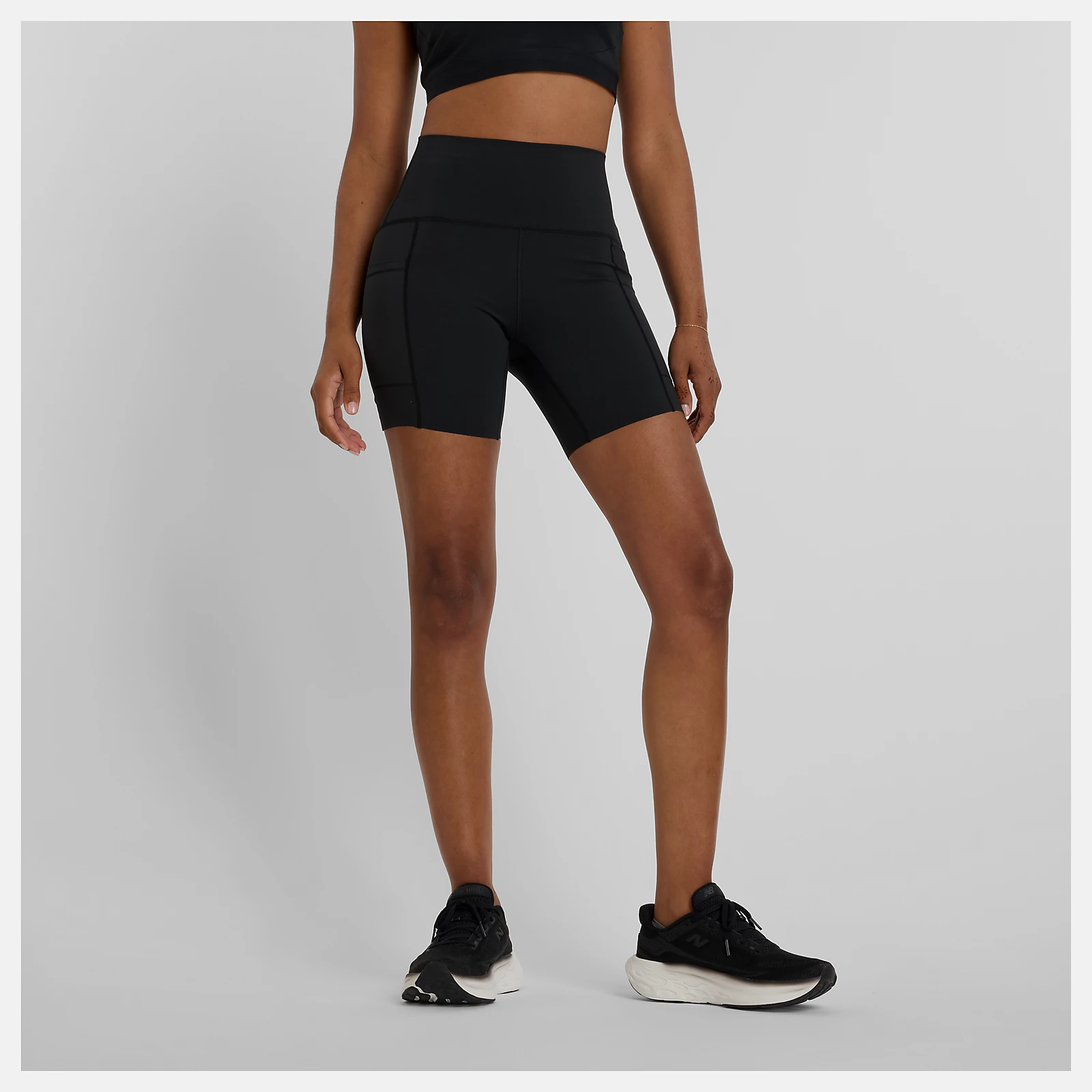 New Balance Pocket High Rise Shorts