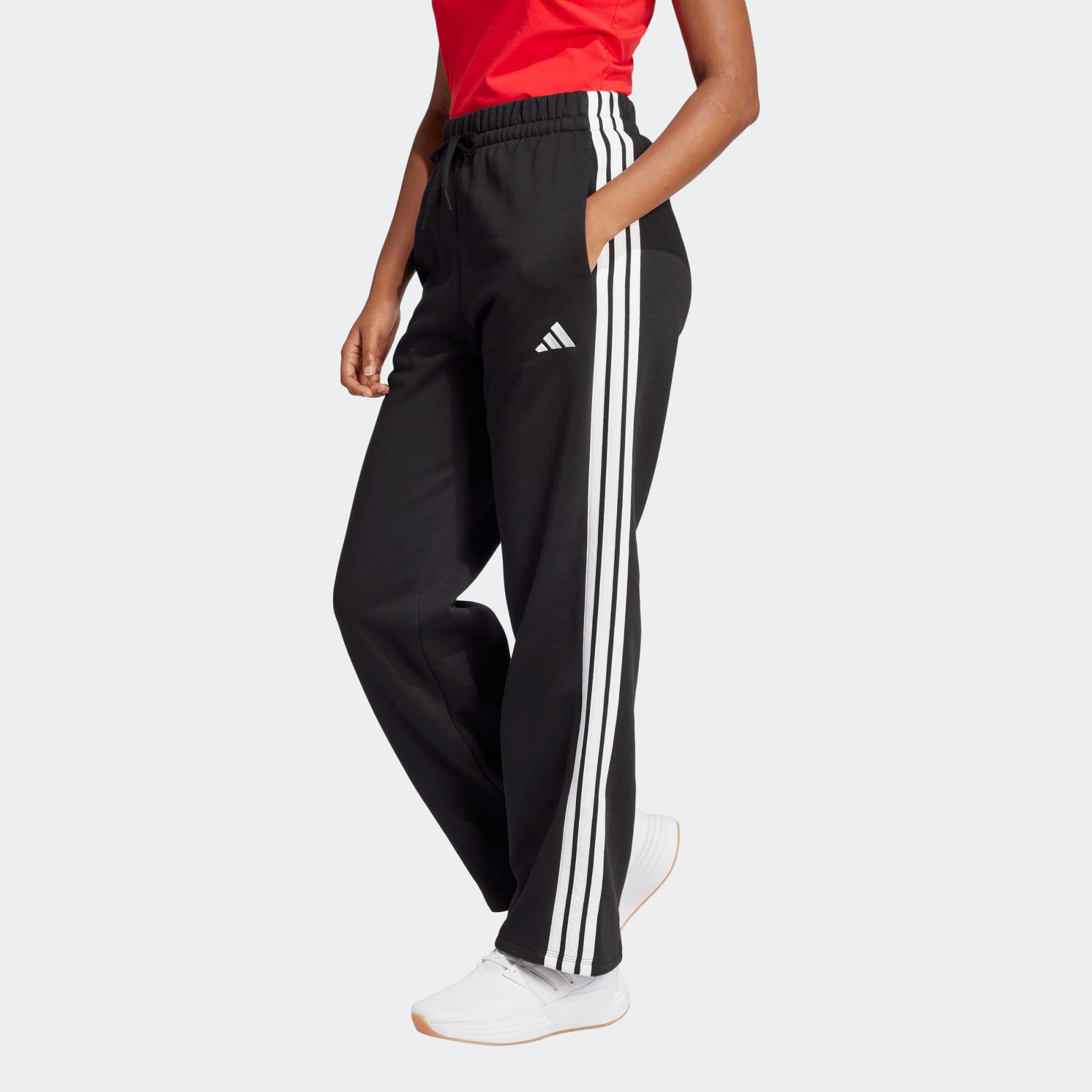 ADIDAS W 3 STRIPE OPENHEM PANTS