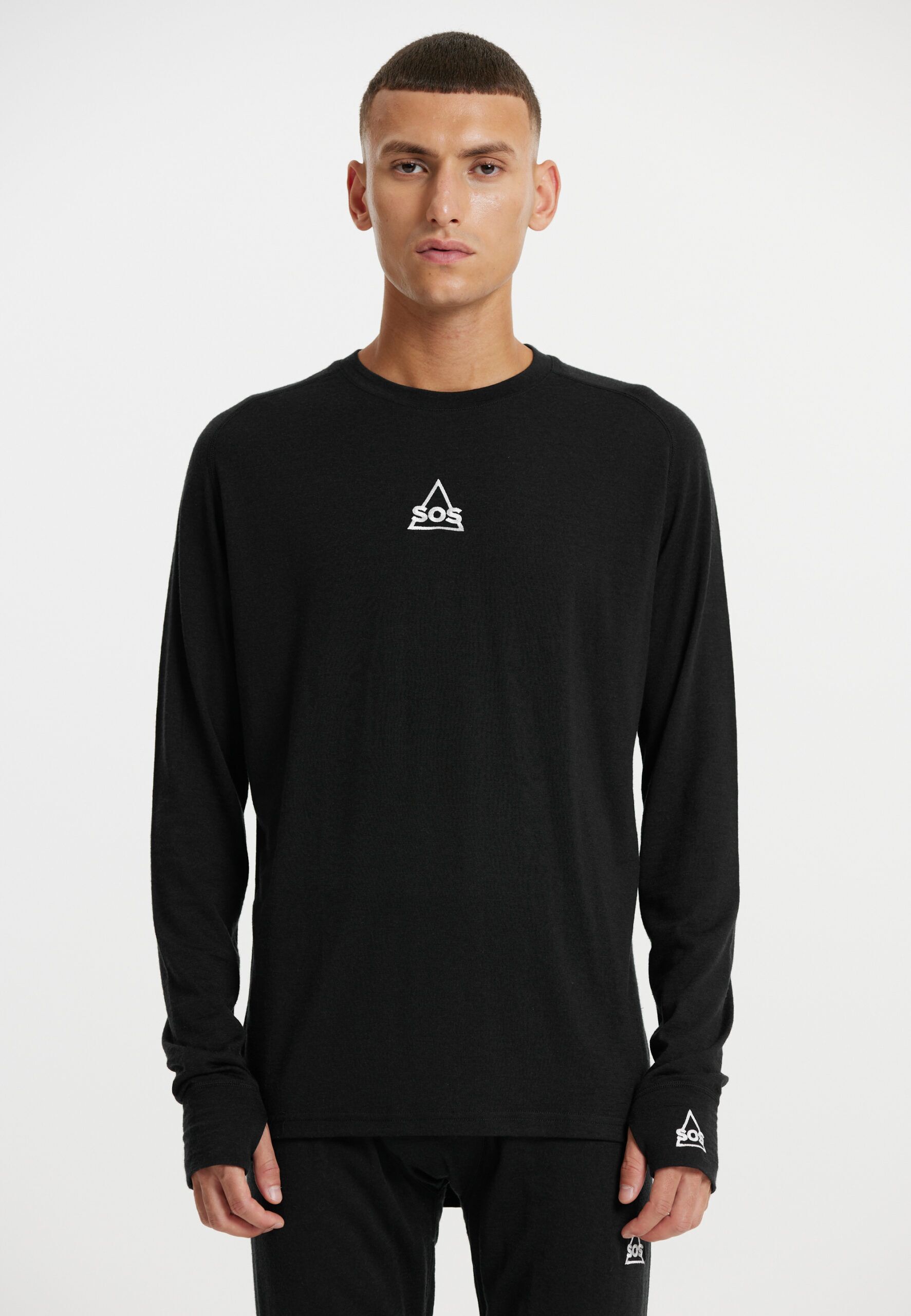 SOS Nuuk M wool baselayer top