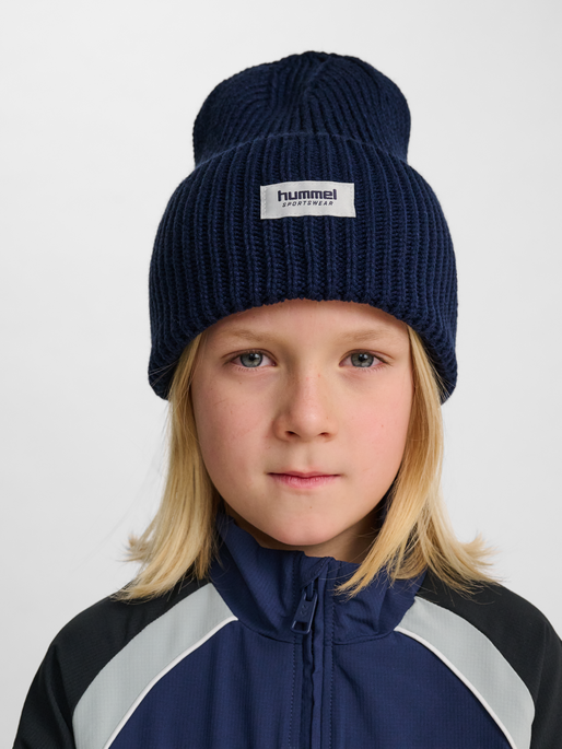 HUMMEL hmlJR HEAVY RIB KNIT BEANIE