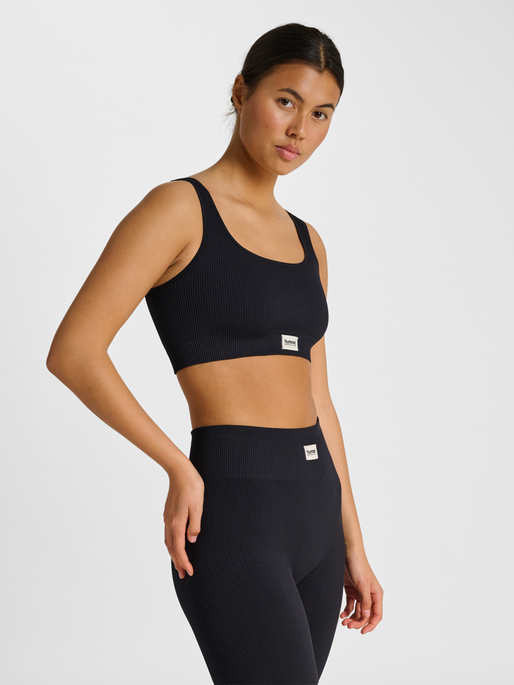 HUMMEL hmlPULSE SEAMLESS RIB BRA