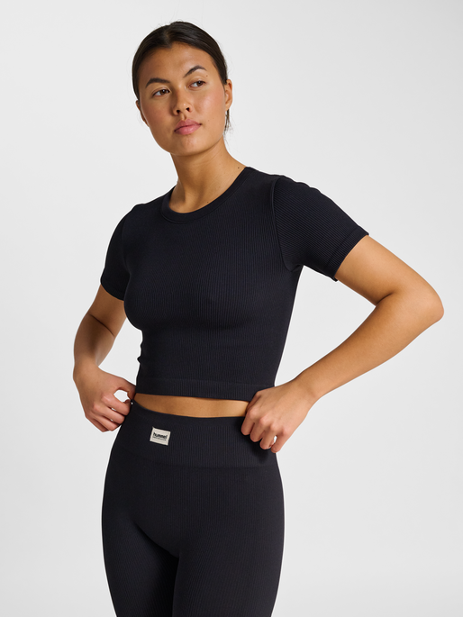 HUMMEL hmlPULSE SEAMLESS RIB W T-SHIRT S
