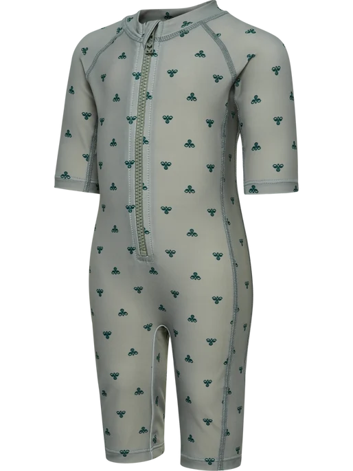 hmlMINI BEE AOP SWIMSUIT 3/4 SL
